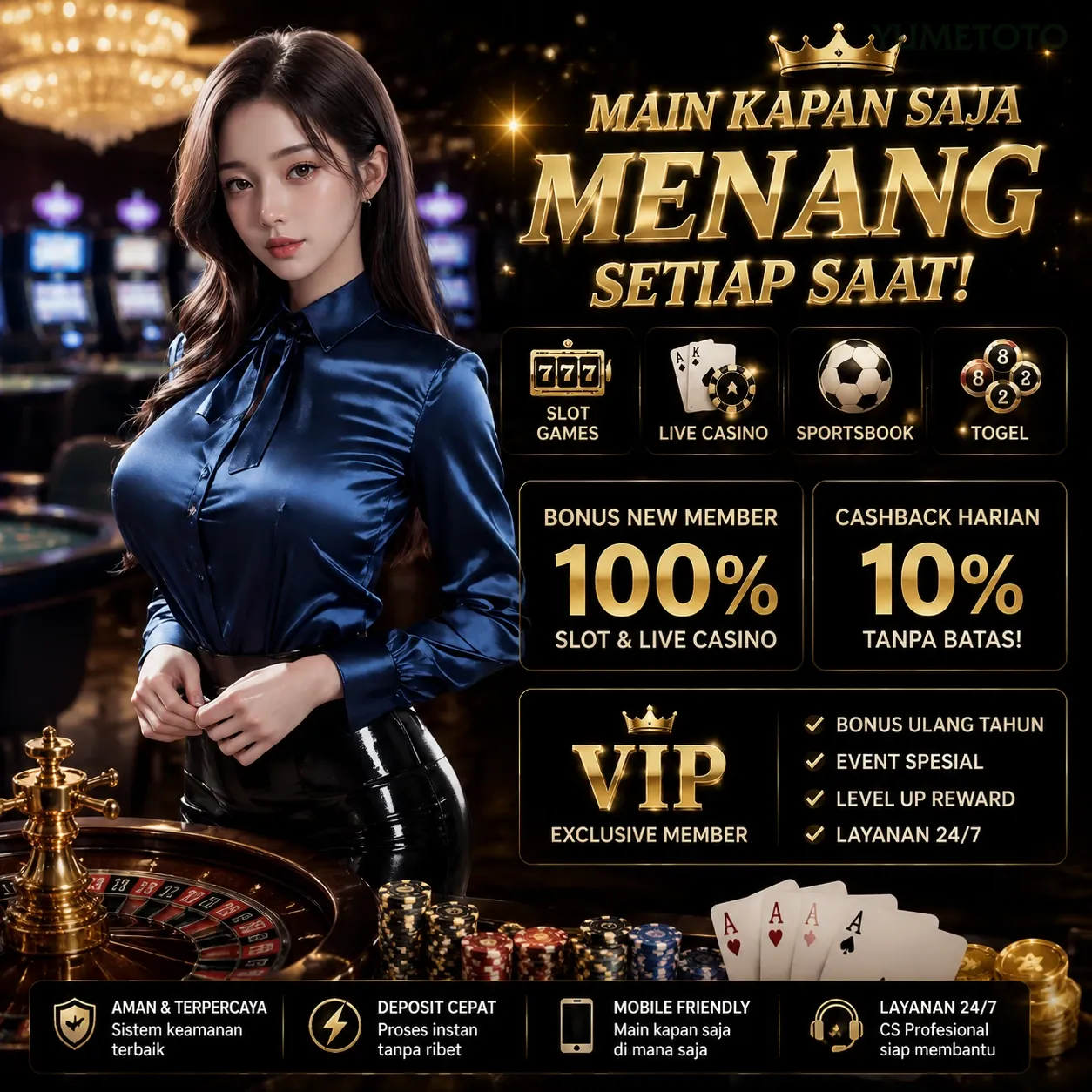 Ikon aplikasi yumetoto resmi